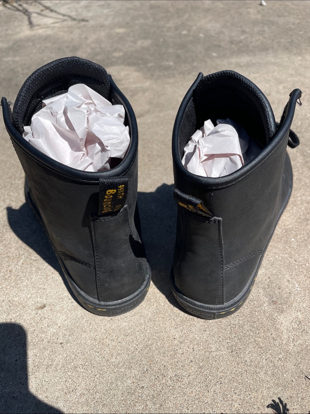 Dr. Martens Black Sheridan Lace-Up Boots - Picture 17 of 17